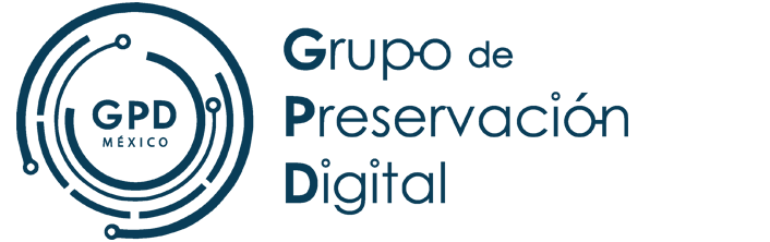 Logotipo del Grupo de Preservación Digital